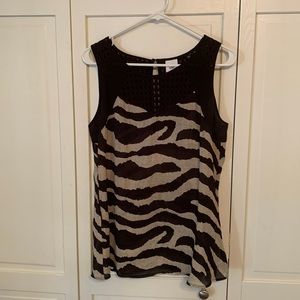 Cabi top, animal print